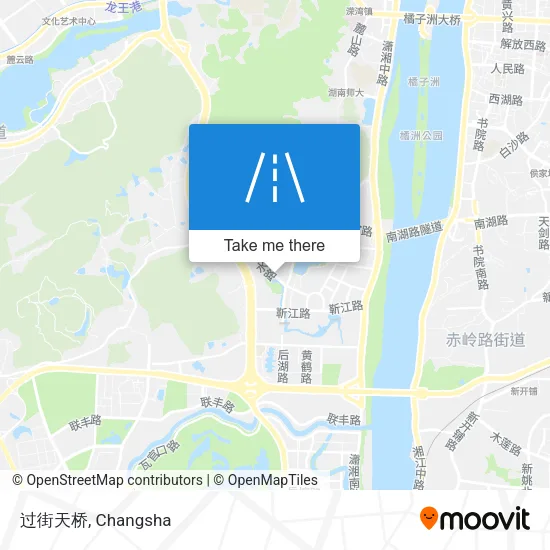 过街天桥 map