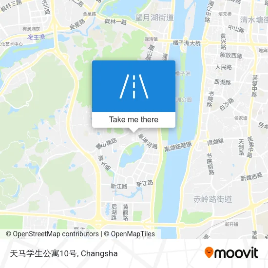 天马学生公寓10号 map