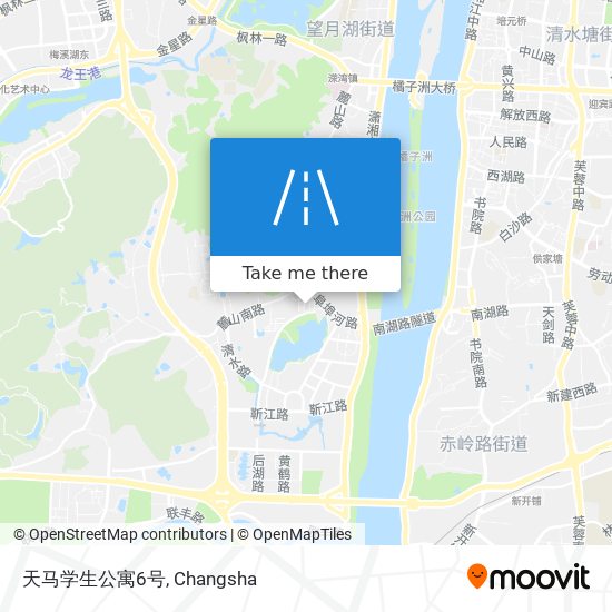 天马学生公寓6号 map