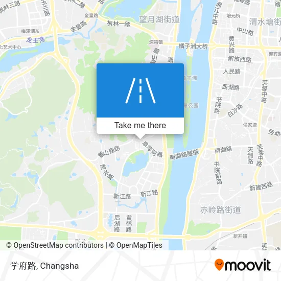 学府路 map
