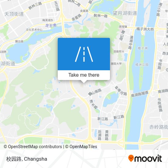 校园路 map