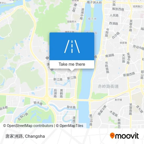 唐家洲路 map