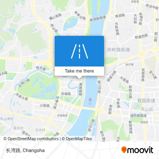 长湾路 map