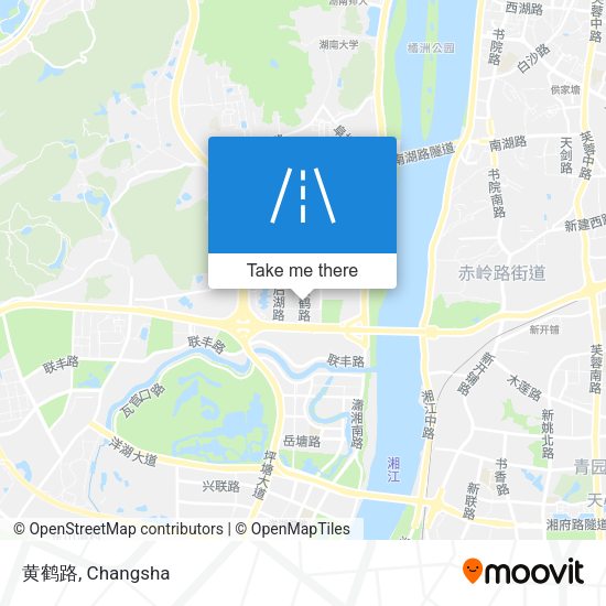 黄鹤路 map
