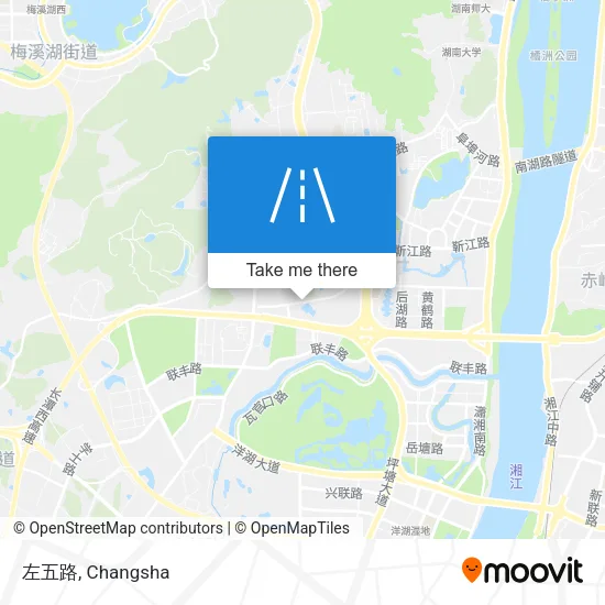左五路 map