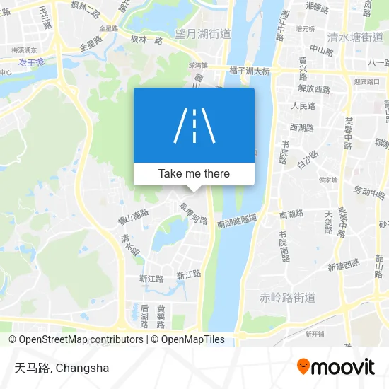 天马路 map