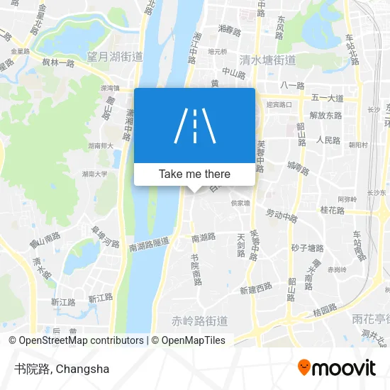 书院路 map