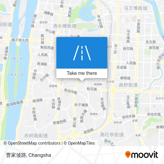 曹家坡路 map