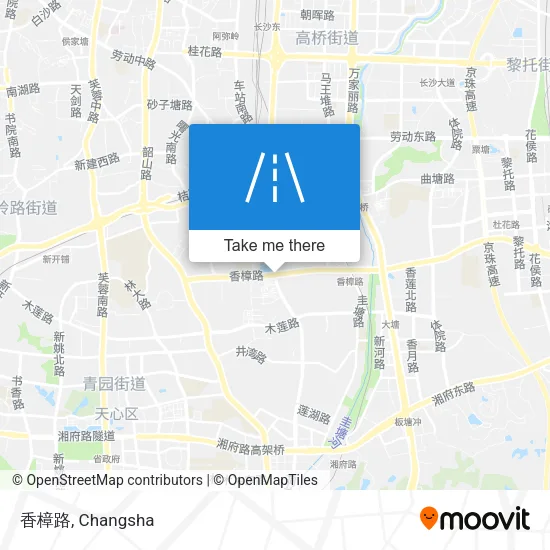 香樟路 map