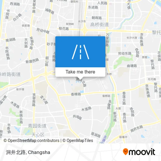 洞井北路 map