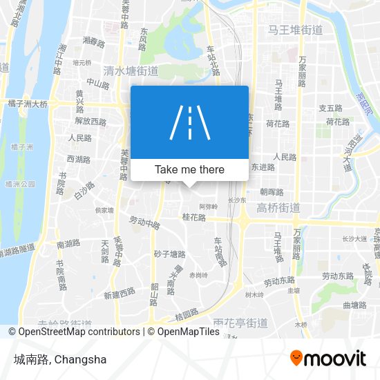 城南路 map