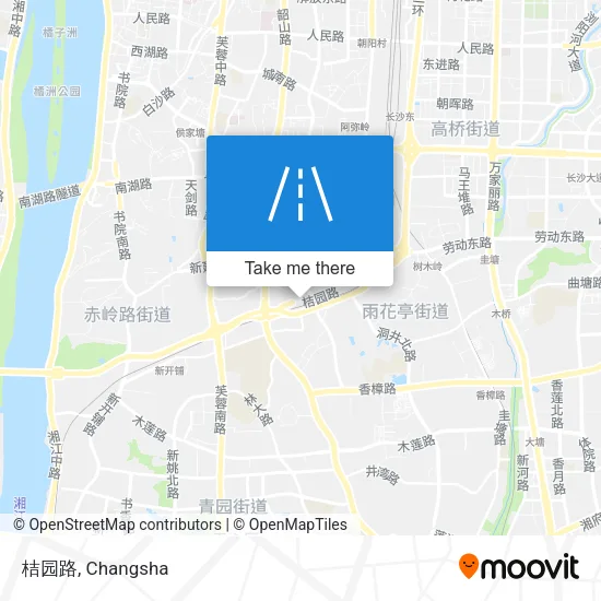 桔园路 map