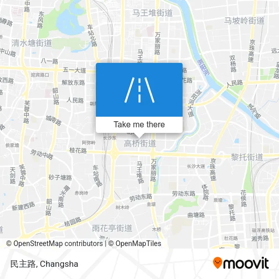 民主路 map