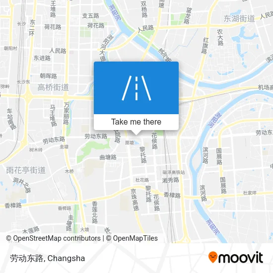 劳动东路 map