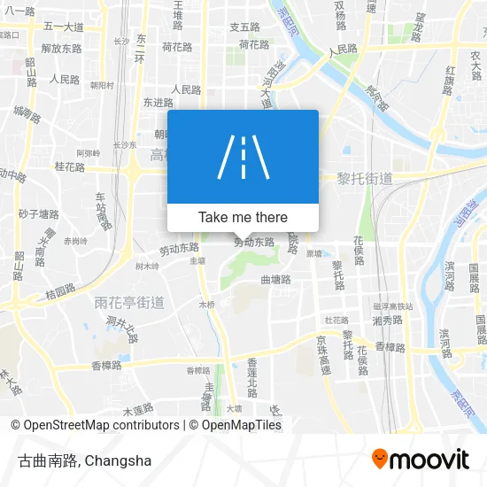 古曲南路 map