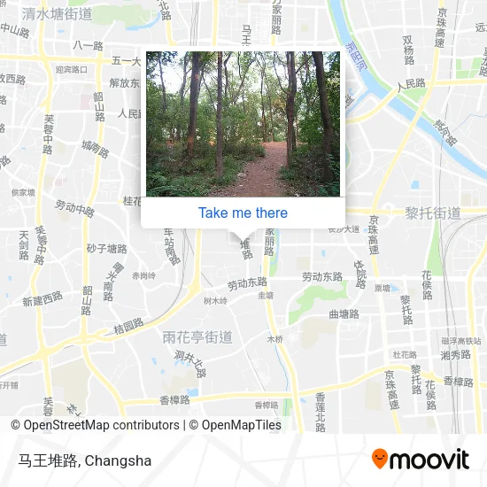 马王堆路 map
