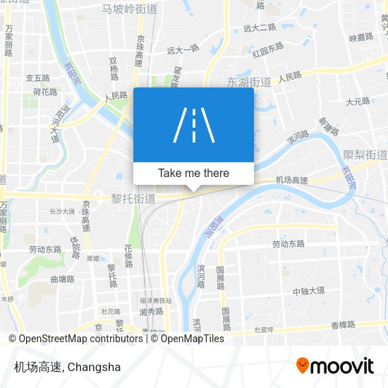机场高速 map