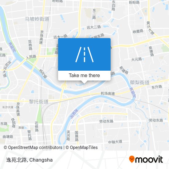 逸苑北路 map