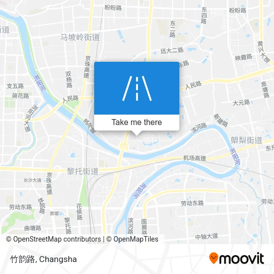 竹韵路 map