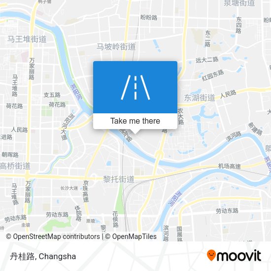 丹桂路 map