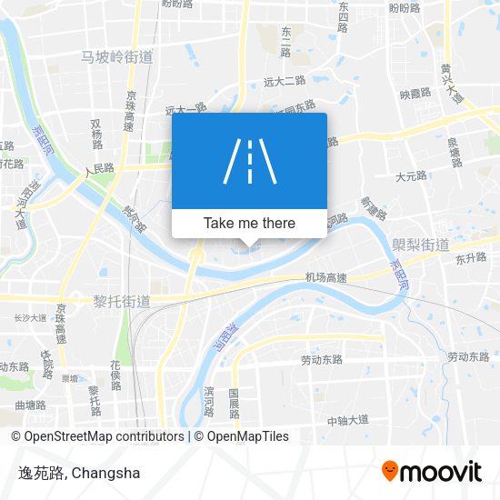 逸苑路 map