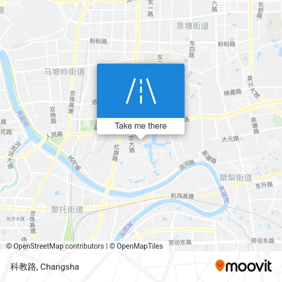 科教路 map