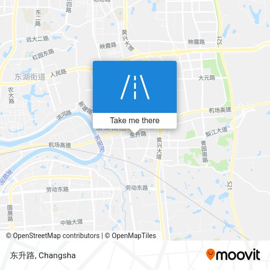 东升路 map