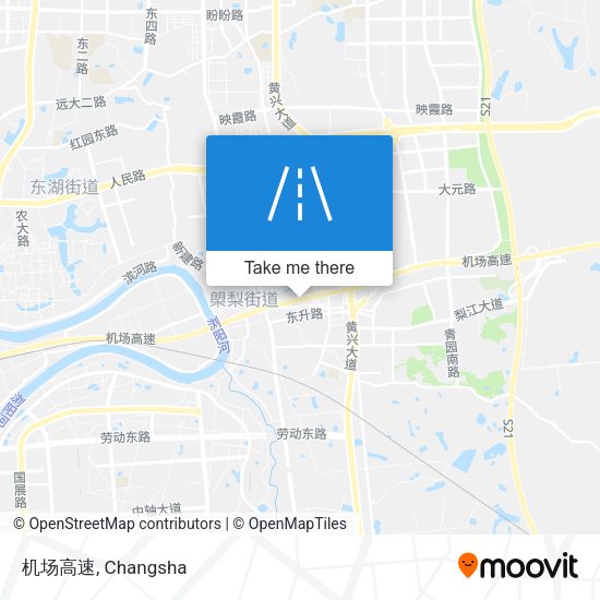 机场高速 map