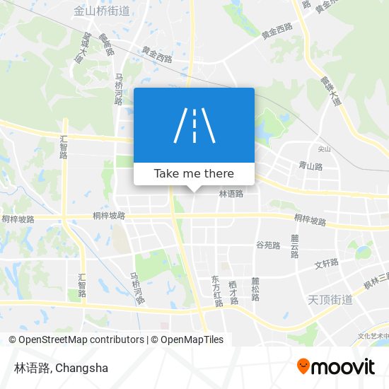 林语路 map