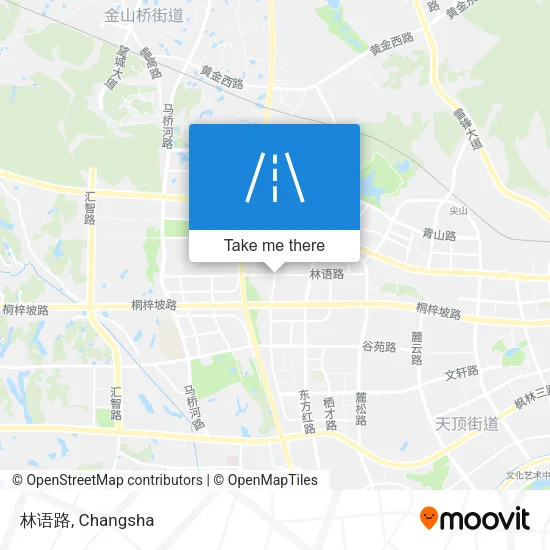 林语路 map