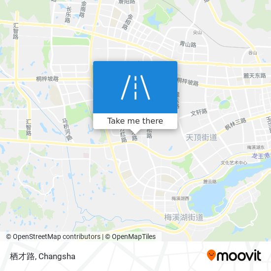 栖才路 map