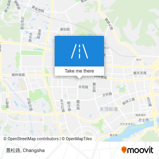 麓松路 map