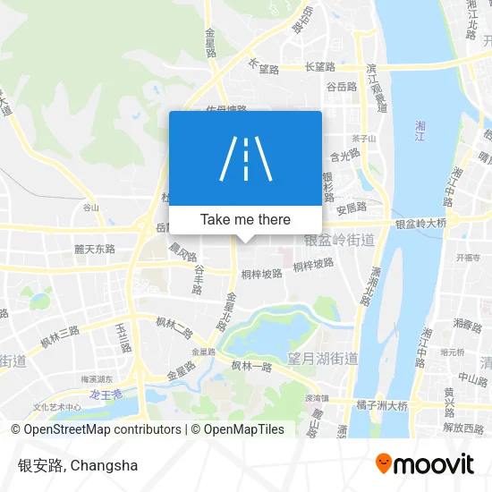 银安路 map