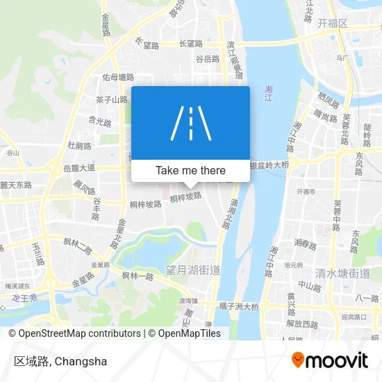 区域路 map