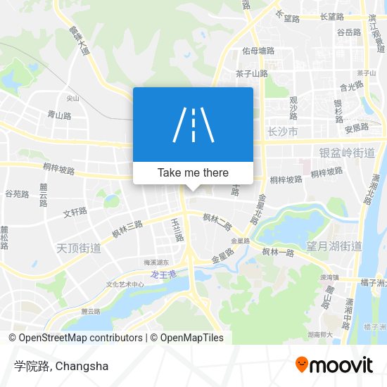 学院路 map