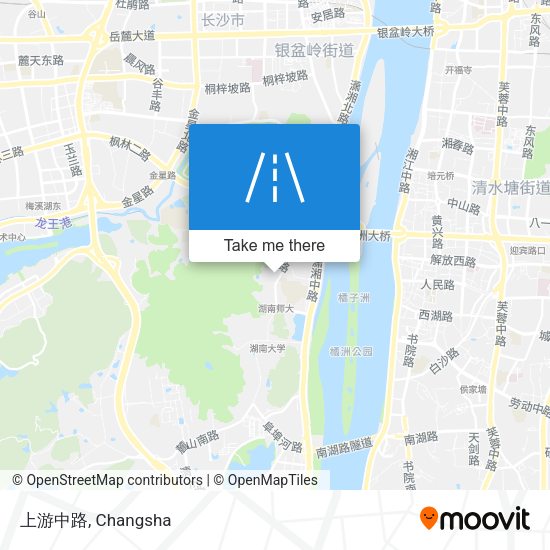 上游中路 map