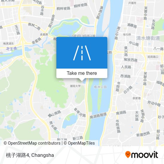 桃子湖路4 map