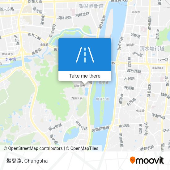 攀登路 map