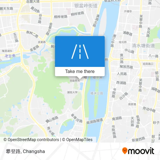 攀登路 map
