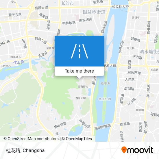 桂花路 map