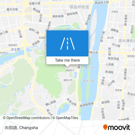 向阳路 map