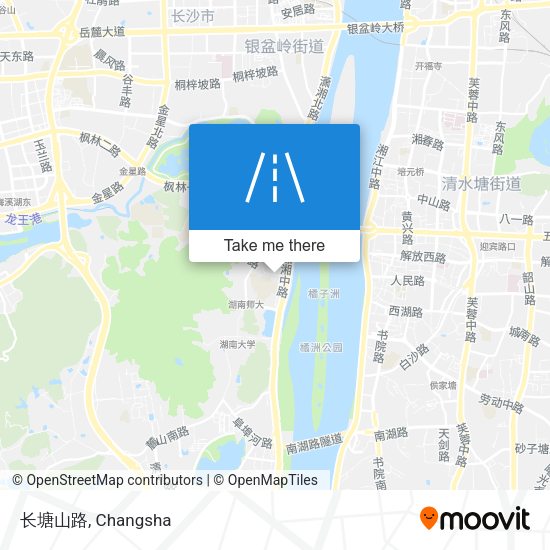 长塘山路 map