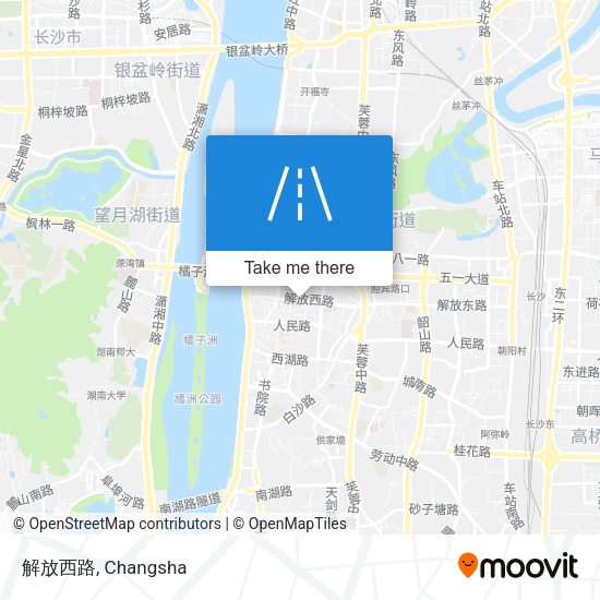 解放西路 map