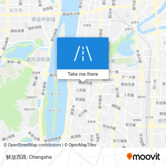 解放西路 map