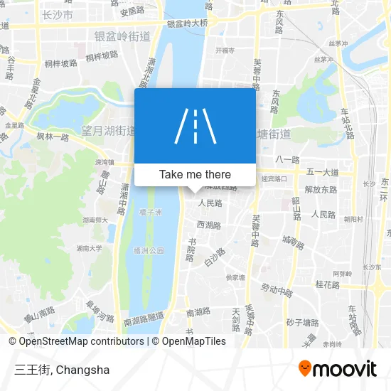 三王街 map