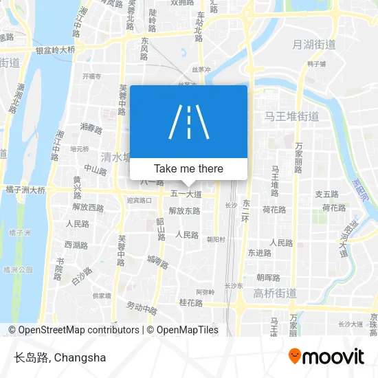 长岛路 map