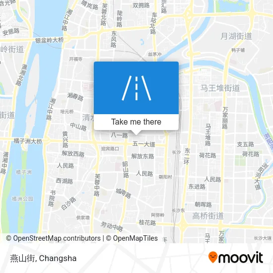 燕山街 map