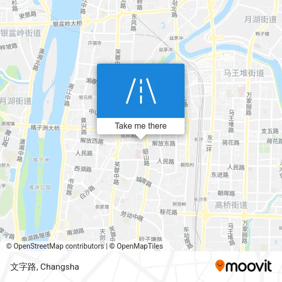 文字路 map