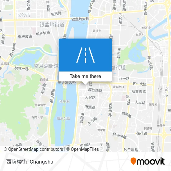 西牌楼街 map