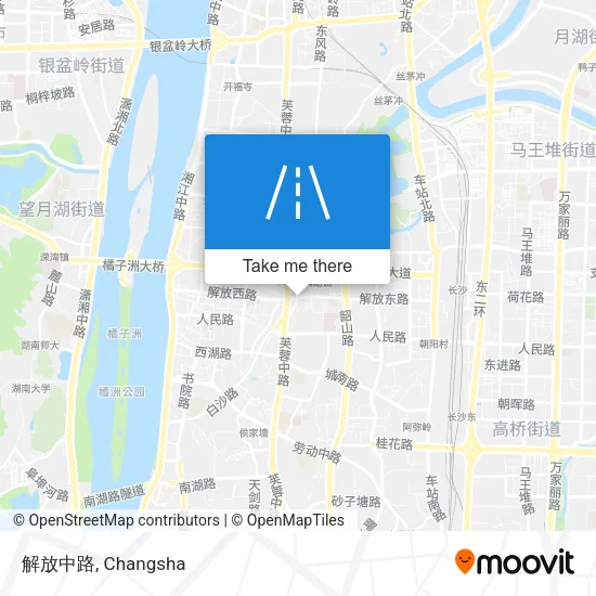 解放中路 map
